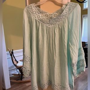 Beautiful Indigo Soul Tunic, NWT